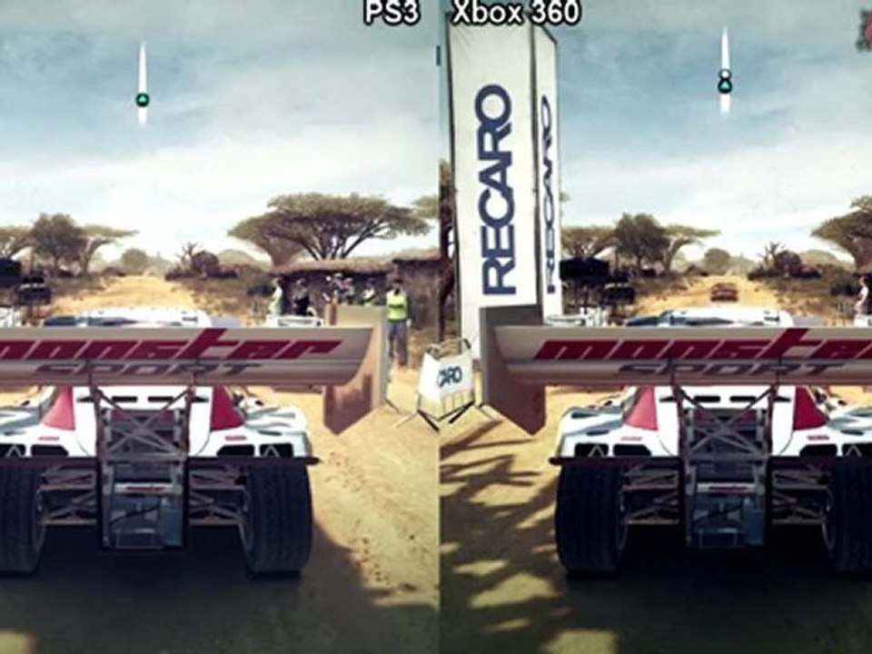 DiRT 3 - PS3 vs Xbox 360 - Graphics Comparison
