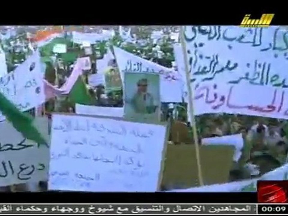 Un Million de Pro Kadhafi à Sabha