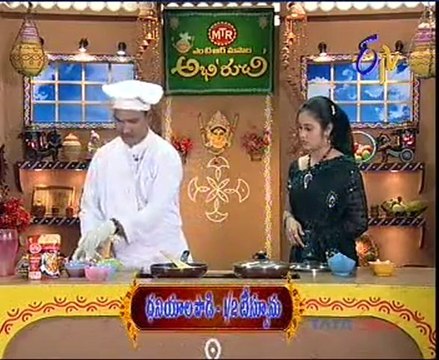 Abhiruchi - Recipes - Alu Kyabeji Curry, Veg Semiya Pakoda & Methi Matar Malai - 01