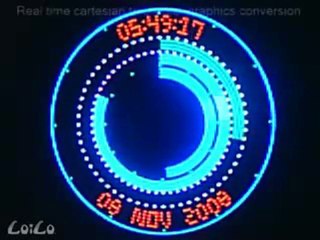 the most amazing RGB propeller clock ever seen