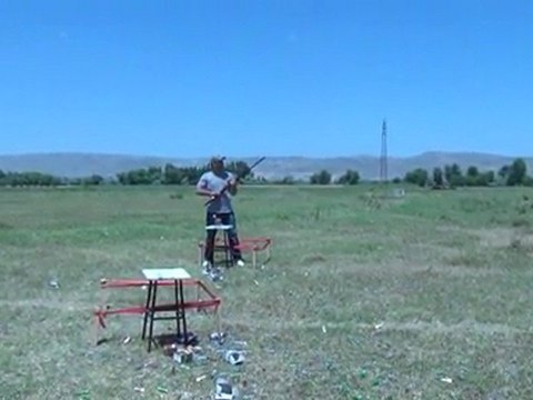 KAYSERİ AVCILAR KLÜBÜ TRAP ATIŞ YARIŞMASI ATIŞ GÖRÜNTÜLERİ