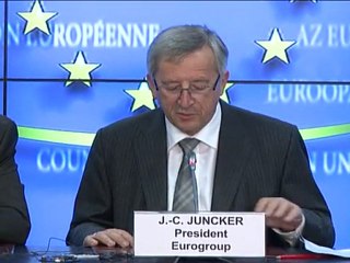 La zone euro "résolue" à préserver sa stabilité, selon Juncker