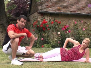 Ma séance de gainage au jardin