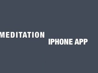 Meditation music new iPhone app