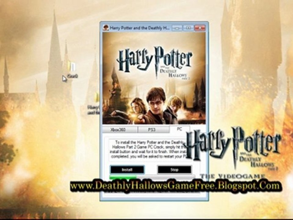 Install Harry Potter and the Deathly Hallows Part 2 Free!!