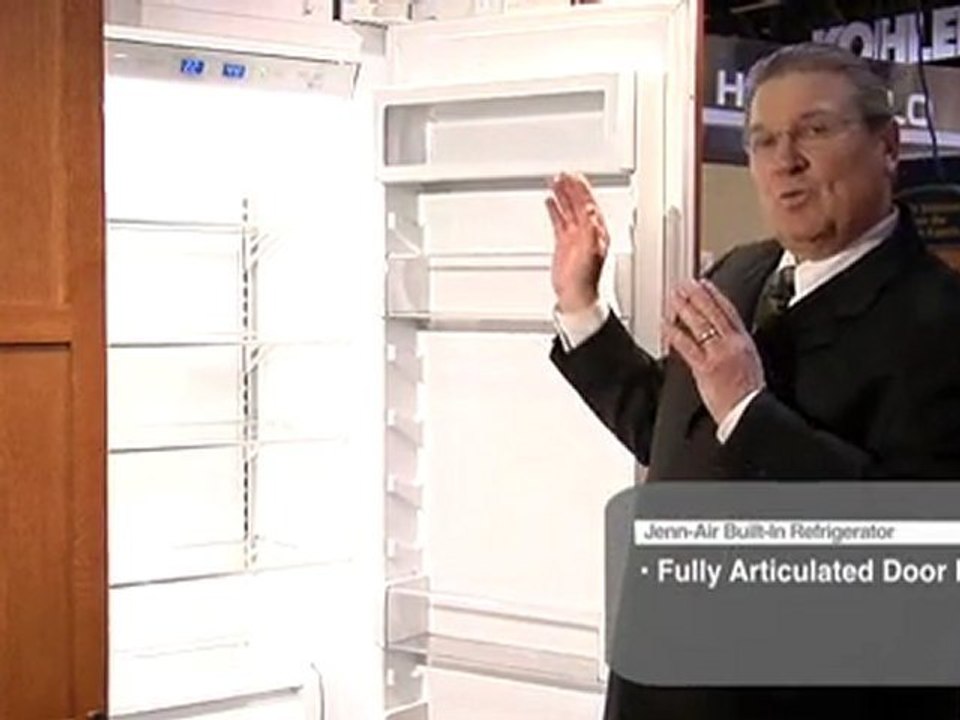Jenn Air Appliances Built in Refrigerator VIdeo