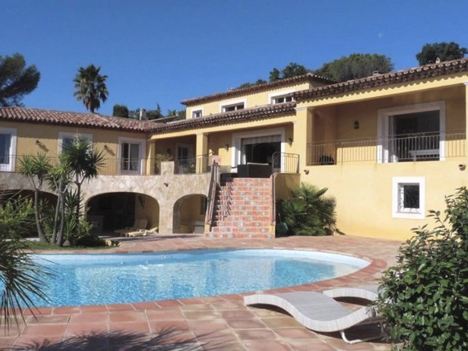 Maison Villa - Achat Vente Sainte Maxime (83120) - 400 m2  vue mer - N° 11788v - Excellence immobilier