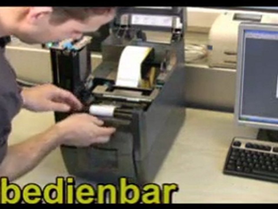 CITIZEN CLS700R Etikettendrucker mit Rewinder und Peeler