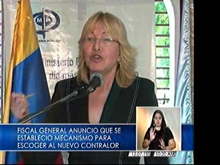 Fiscal General sobre nuevo Contralor de la República