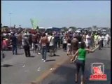 Torre del Greco (NA) - Protesta contro chiusura ospedale Maresca