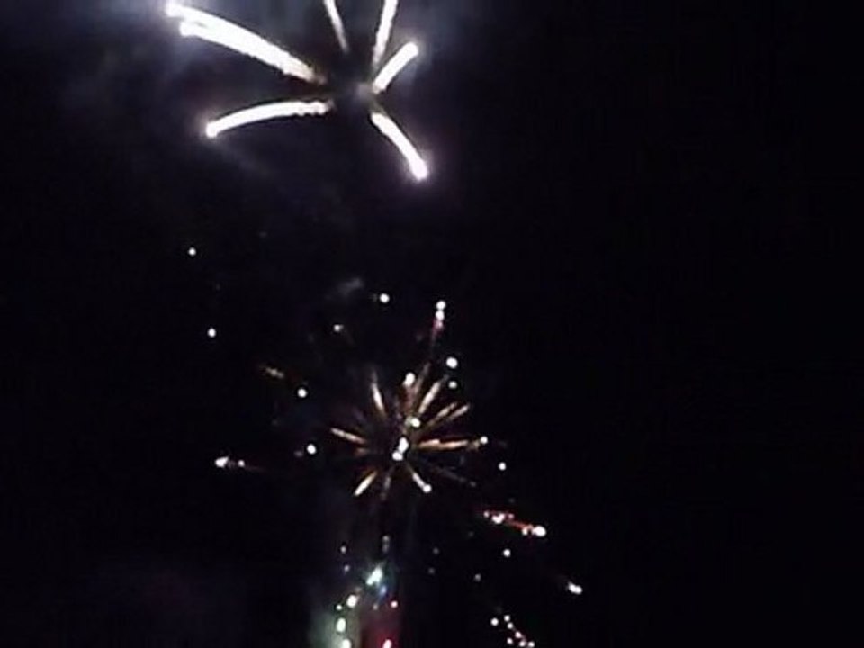 Feu d'artifice en Normandie