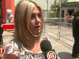 Jennifer Aniston - Hand and Footprint Ceremony - Grauman's Chinese Theater - ET