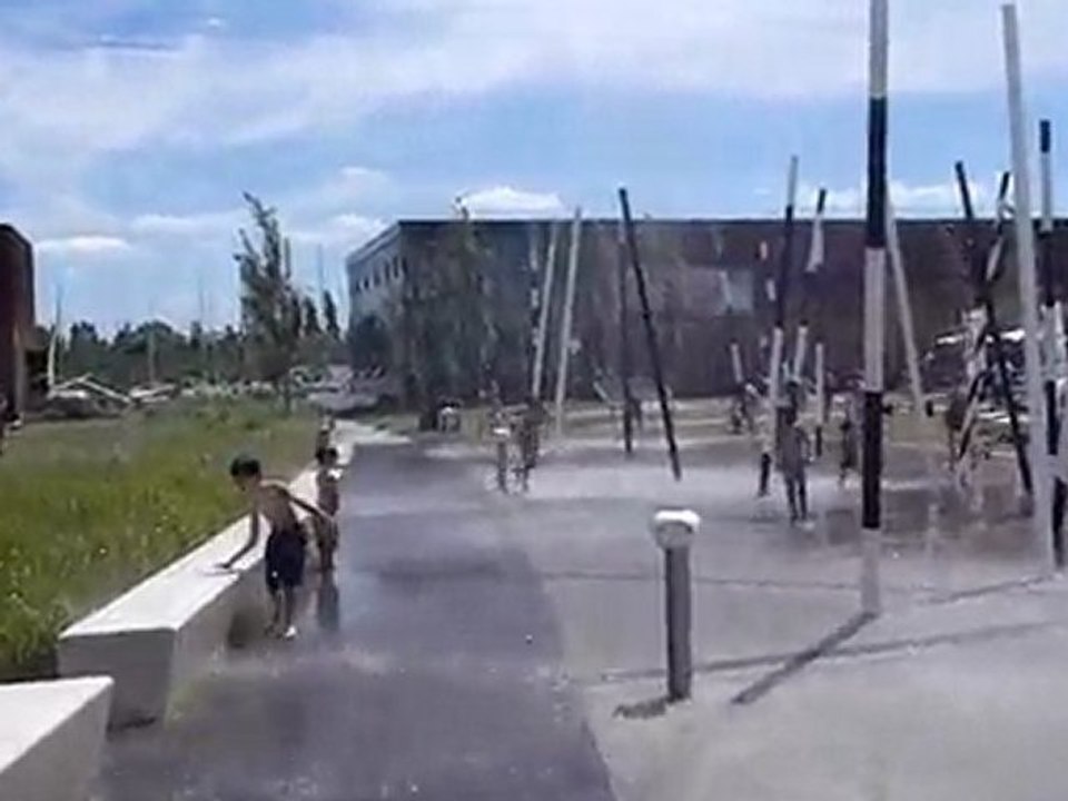 à l'eau