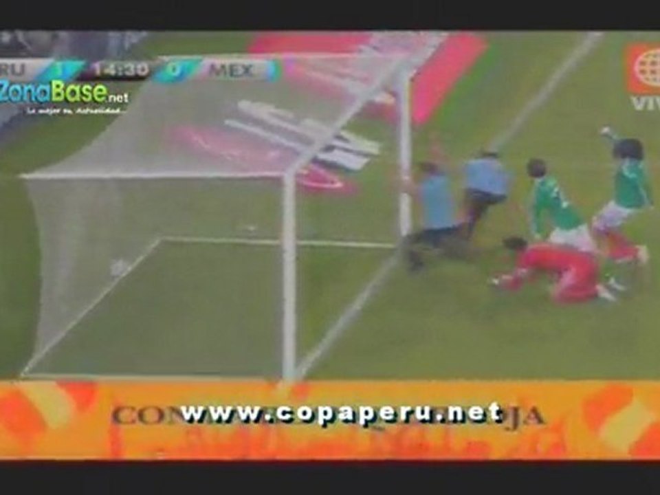 Gol de Álvaro Pereyra - Uruguay 1-0 México - Copa América 2011