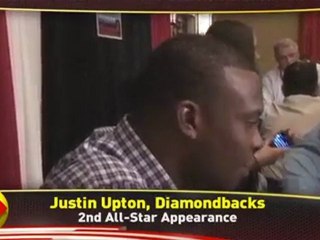 Justin Upton Addresses the Media