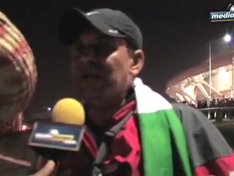 Medio Tiempo.com - El Color México vs Uruguay, 12 de Julio del 2011.