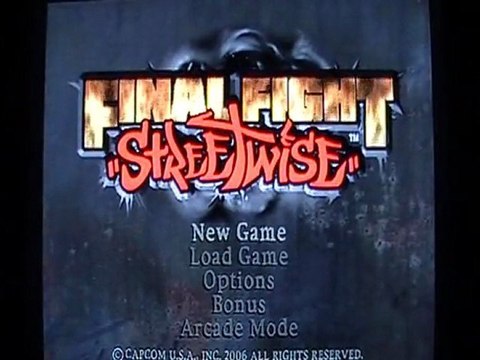 First Level - Test - Final Fight X : Streetwise - Playstation 2