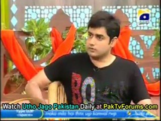 Abrar Ul Haq & Shahida Mini in Utho Jago Pakistan 13th July 2011 - Part 4