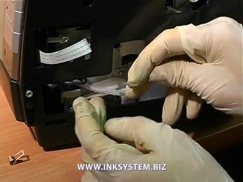 Вывод памперса для принтера Epson 1390 разбирая принтер