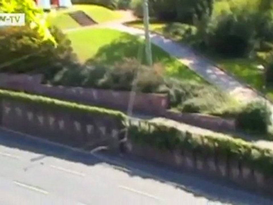 Turning graffiti on its head | video of the day