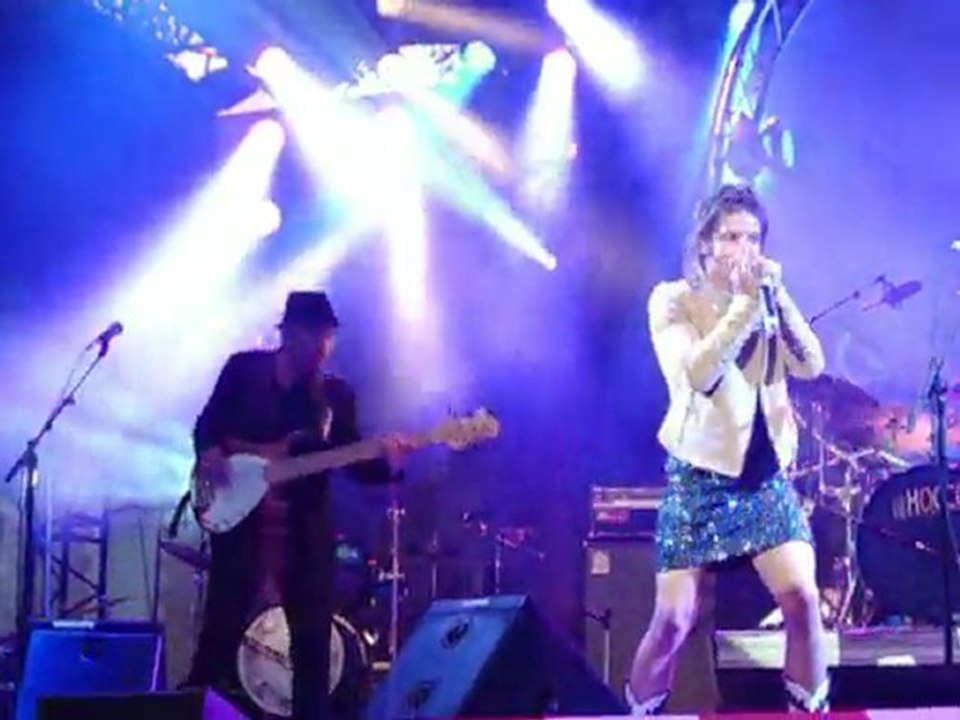 Rachelle PLAS au CAHORS BLUES FESTIVAL le  10 JUILLET 2011