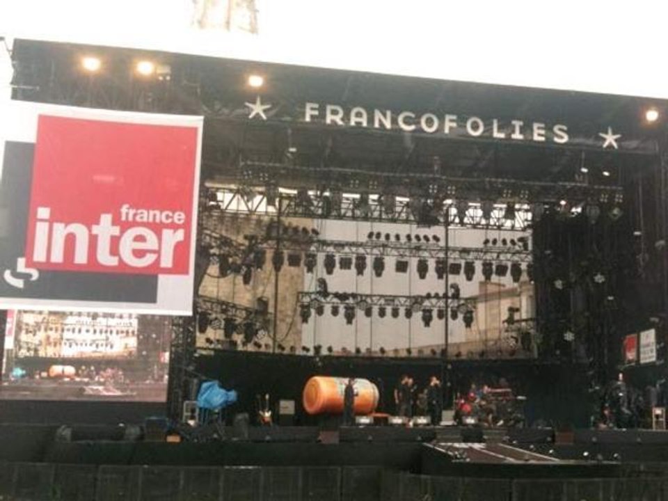 France Inter aux Francofolies