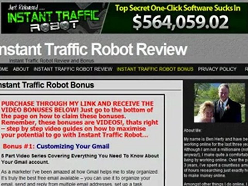 instant traffic robot review - NEWS - what a product
