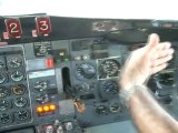 Iran Air B727 - Cockpit video