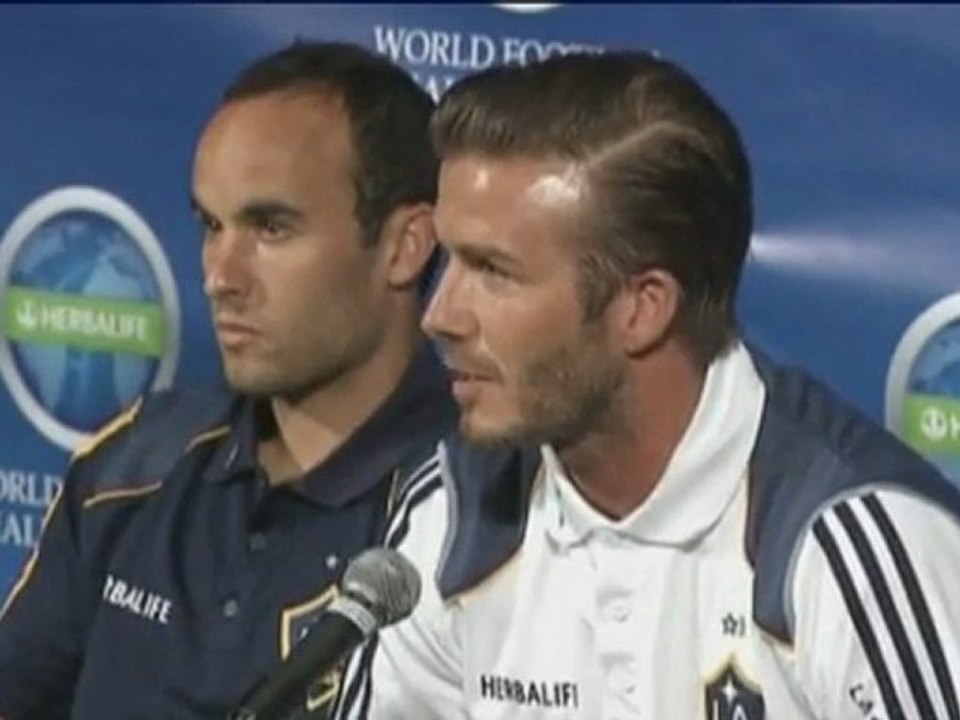 Beckham begrüßt Real Madrid in LA