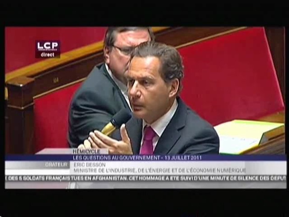 QAG - Politique énergetique - Réponse à Jean-Paul Chanteguet (PS)