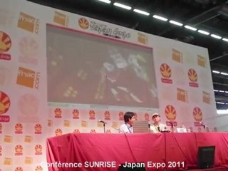 Conférence Sunrise - Japan Expo 2011