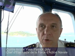 Arrivée du bâtiment de projection et de commandement (BPC) Dixmude à Toulon