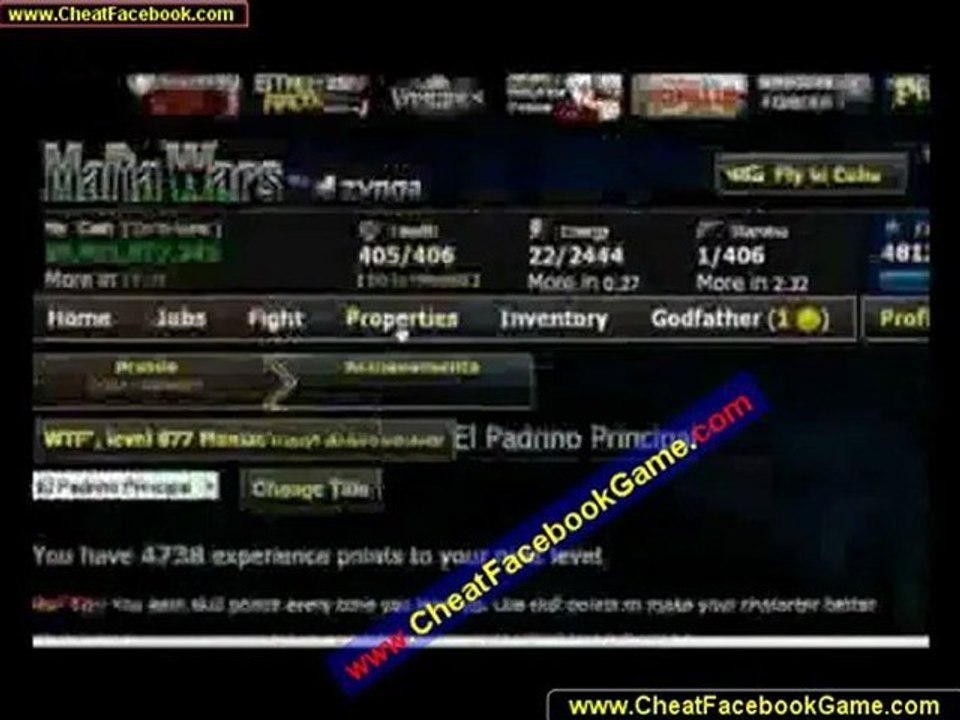Mafia Wars Cheat or Hack Get UNLIMITED Cash and Secrets JULY 2011.