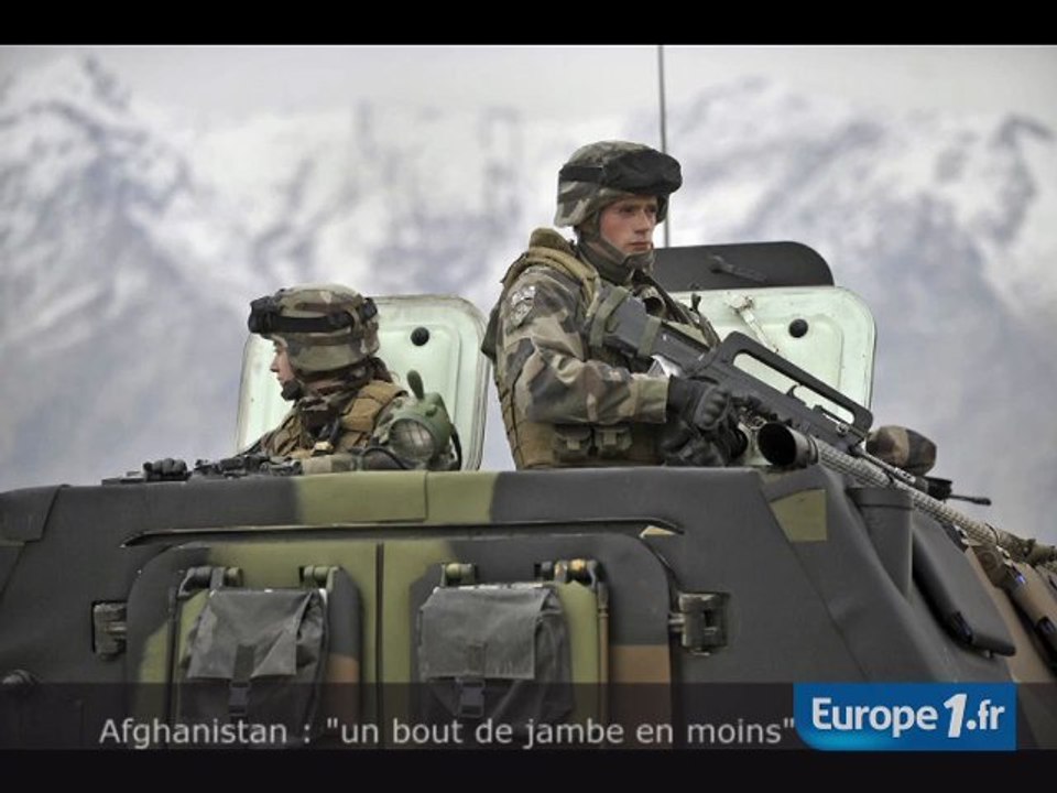 Afghanistan : "j'ai un bout de jambe en moins"