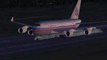 American Airlines Boeing 999-1000 landing
