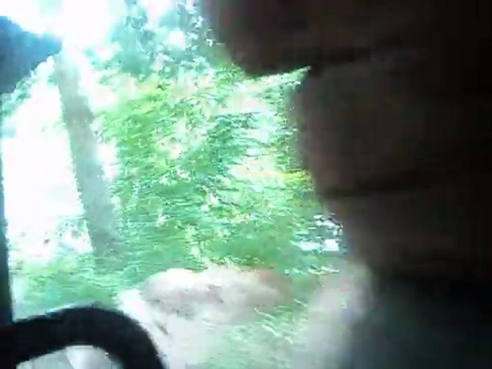 Big Thunder Mountain en Live... Le train de la mine...