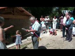 Inauguration lavoir 2011