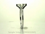 FDENR8050MQ  Marquise Cut Diamond Solitaire Engagement Ring