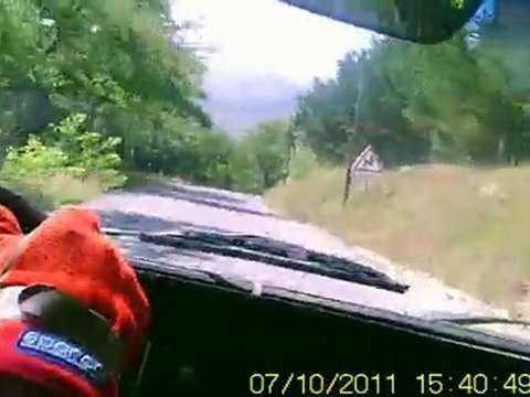 caméra embarquée montée lucéram 2011