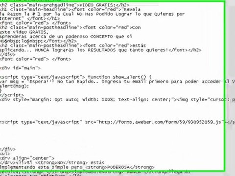como crear una pagina de captura eficiente