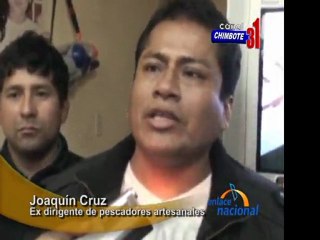 En Chimbote, una lancha artesanal se hunde por sobrepeso
