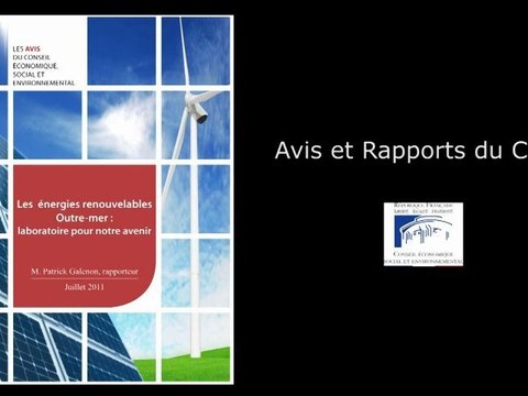 cese - Les énergies renouvelables Outre-mer