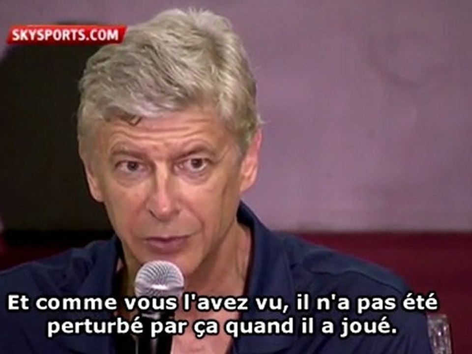 Wenger : "Aucun problème Nasri"