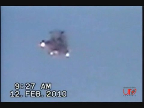 Amazing morphing ufo in mexico - Ovni en transformation 2