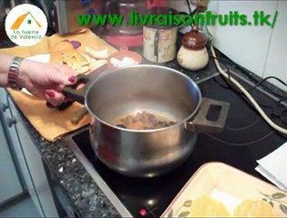 Panier bio. Orange preparee a la Francine