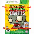 Get a FREE copy of Plants vs Zombies for the Xbox 360 HERE!