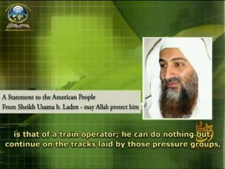 Un message aux Européens par le cheikh Oussama ben Laden (qu'Allah le protège)