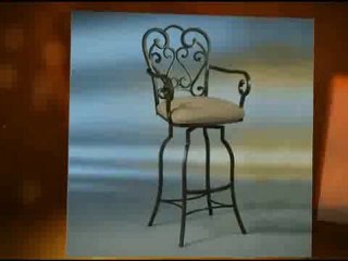 Decorative Metal Bar Stools For Sale