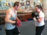 BOXING WORKOUT ROUTINE- first time in the ring!