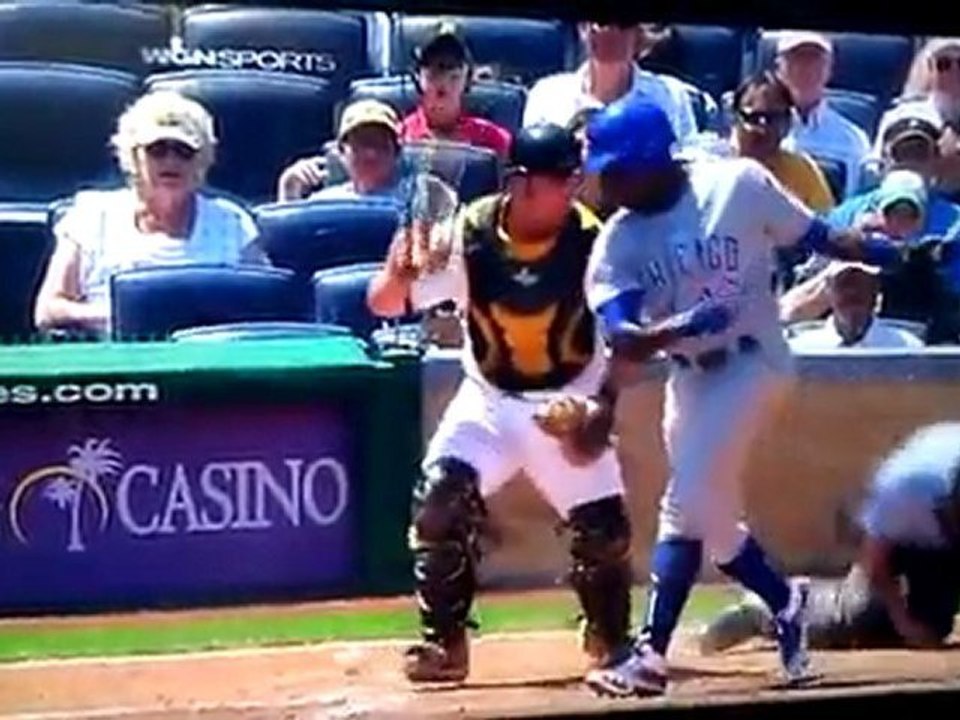 Baseball in den Kugeln Fail